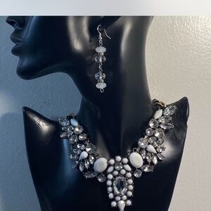 *** Iced  ^^^  Crystal  *** Statement ^^^ Necklace /  Earrings collection ^^^